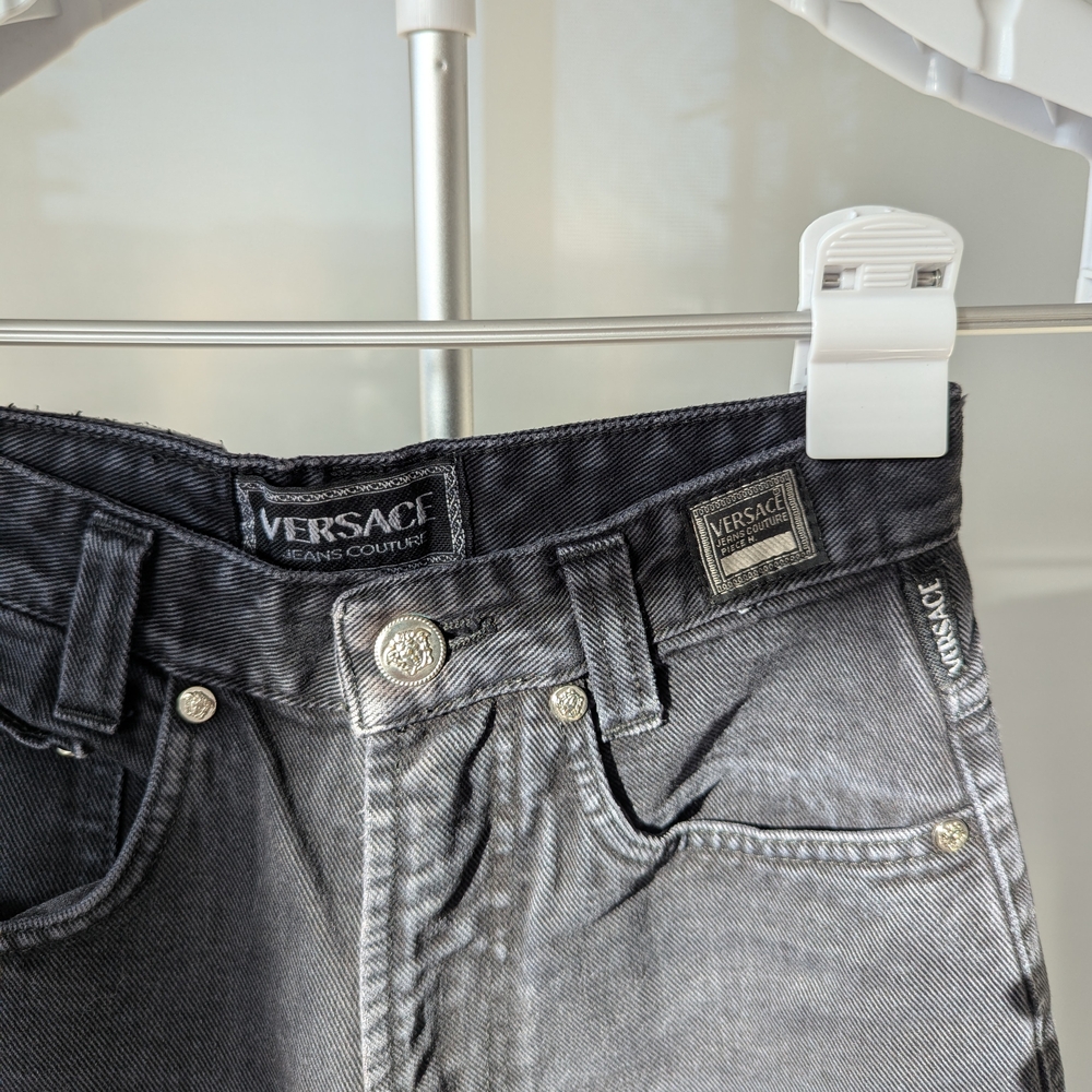 Vintage Versace Black Jeans